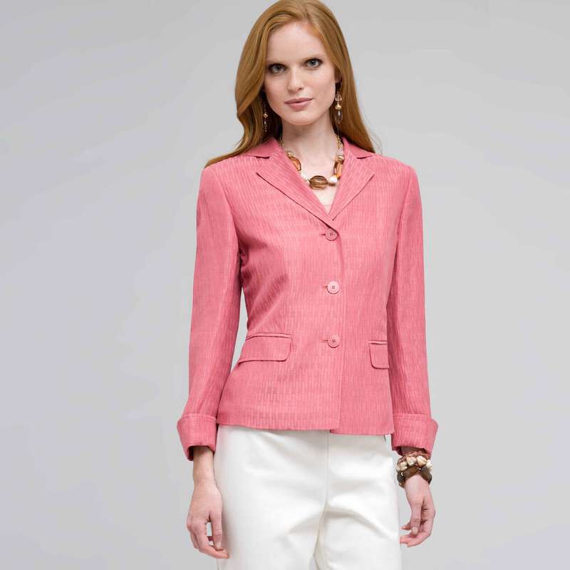 3 Button Front Jacket, , large