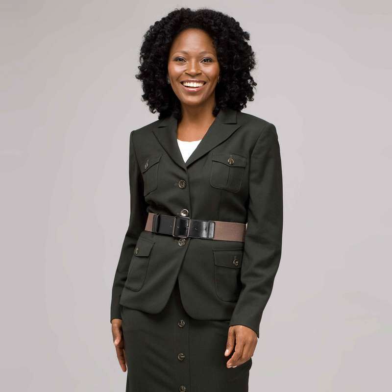 Belted Safari Jacket, , large
