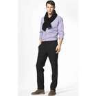 Microcheck Straight Leg Trousers, , small