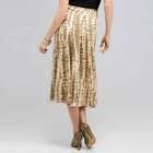 Long Printed Skirt., , small