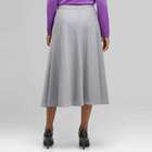 Long Center Seam Skirt, , small