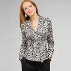 Tie Front Printed Blouse, , small